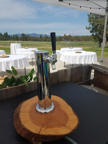 Bar, Independent 2 Taps System with Trough