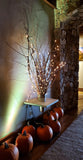 Lighting, Lighted Twig Branches in Soapstone Stand