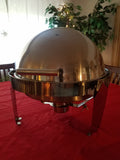 Catering Chafer Round Supreme Elegant Chrome Set