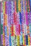 Hawaiian Floral silk lei wall