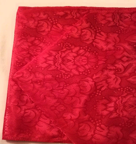 Table Runner Red Satin