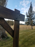 Wedding Arbor Wood Corner Detail