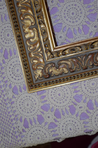 Frame, brass ornate