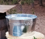 Beverage Galvanized Ice Tubs Round